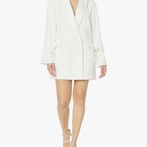 The Drop Women's Snow White Blazer Dress - Size Small